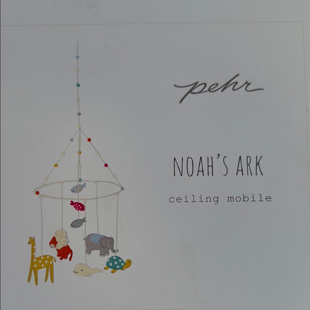 Pehr Noah's Ark Ceiling Mobile - Multicolor
